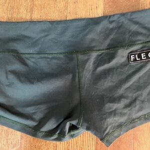 FLEO Women's Forest Green shorts